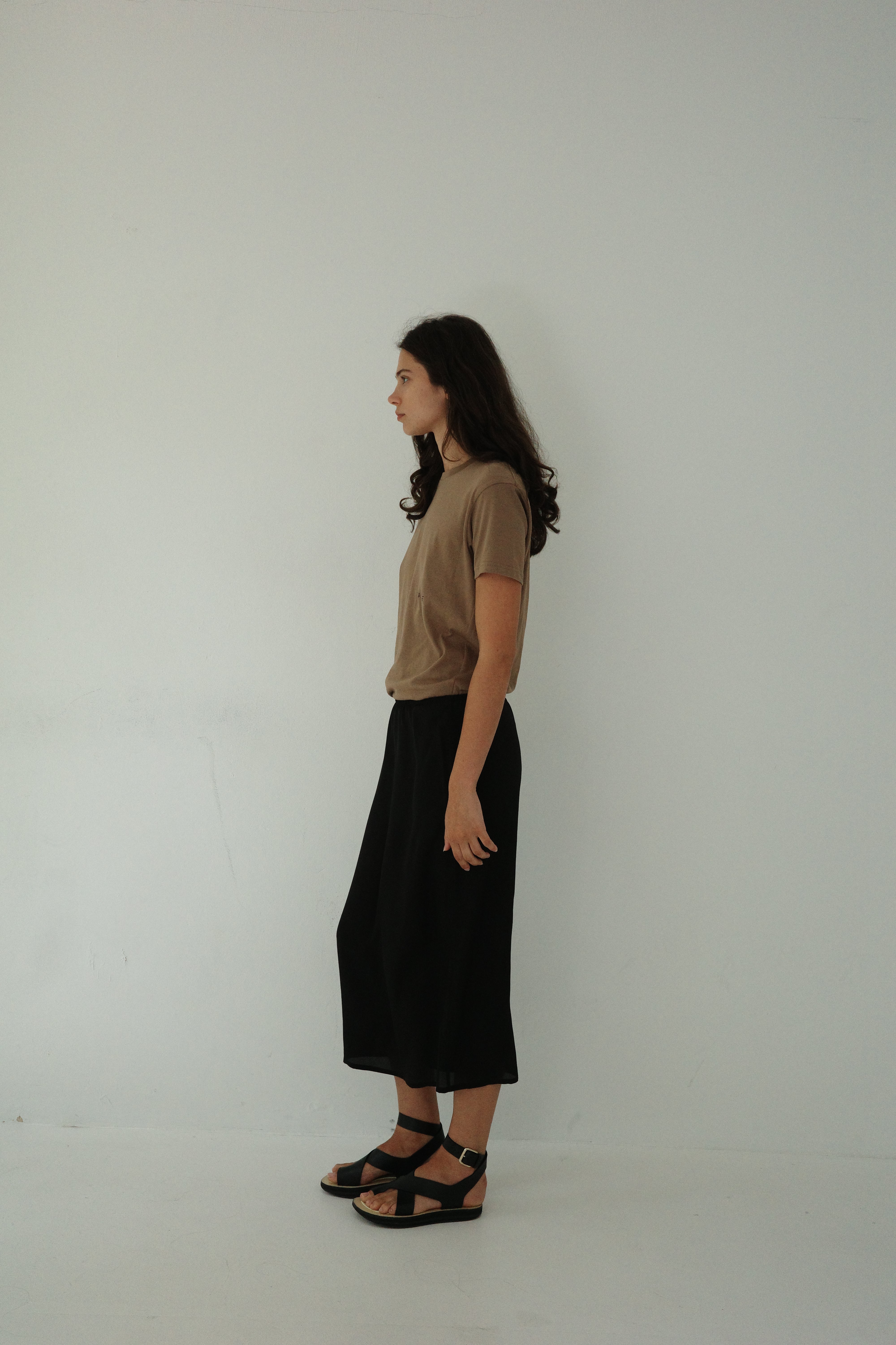 Midi skirt - black